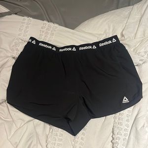 black running shorts